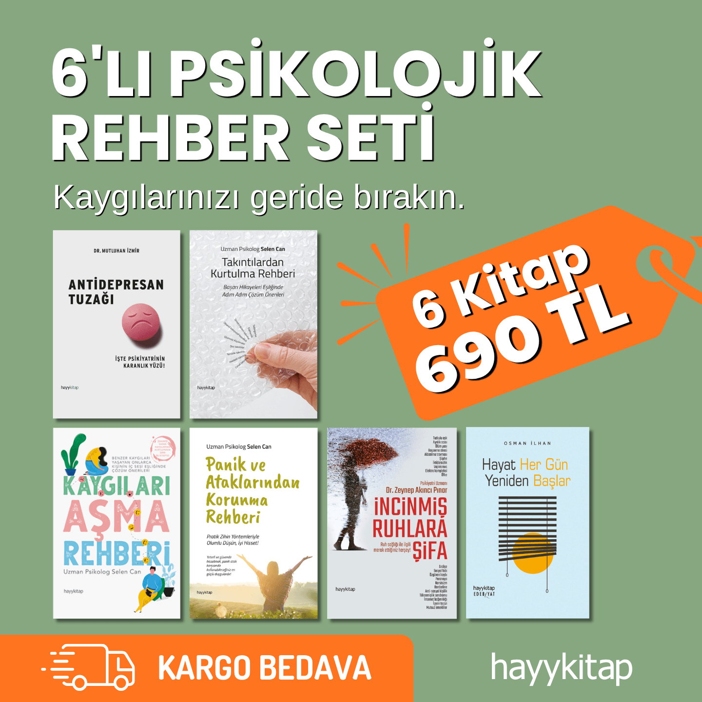 6’lı Psikolojik Rehber Seti 