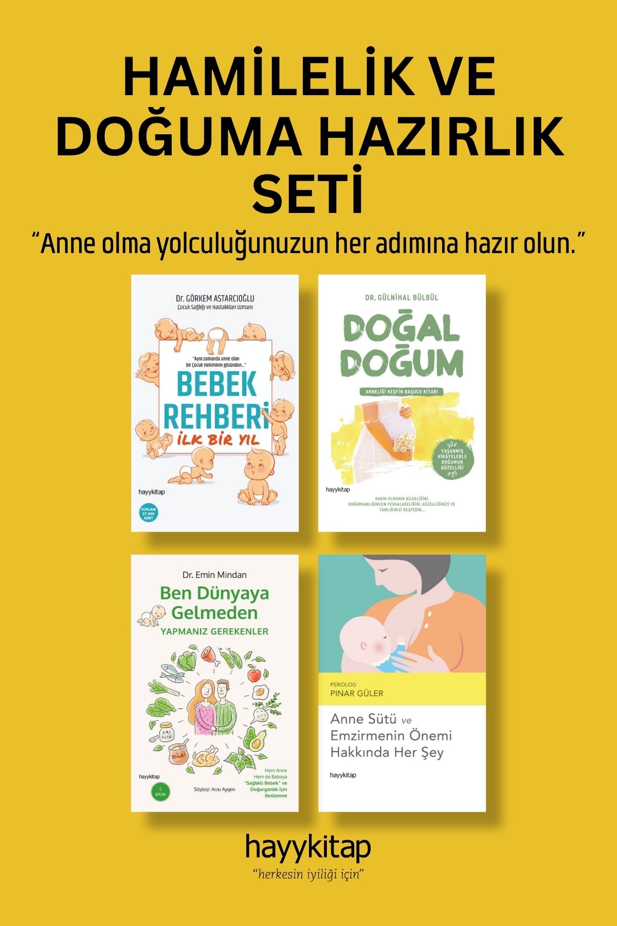 Hamilelik ve Doğuma Hazırlık Seti (5 Kitap)