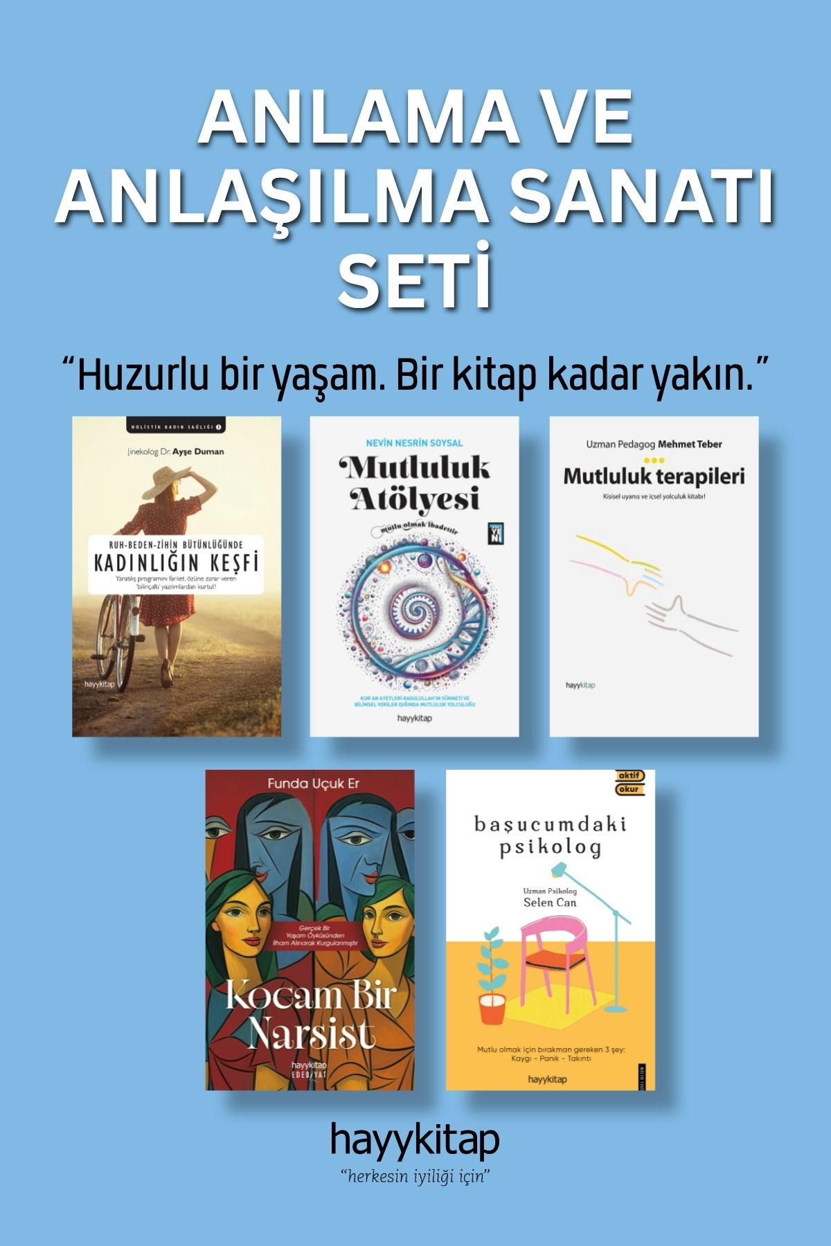 Anlama ve Anlaşılma Sanatı Seti (5 Kitap)