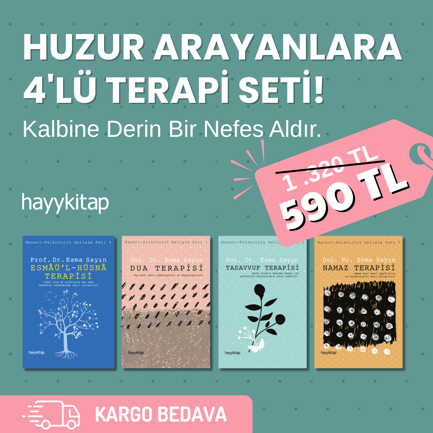 Huzur Arayanlara 4’lü Terapi Seti 