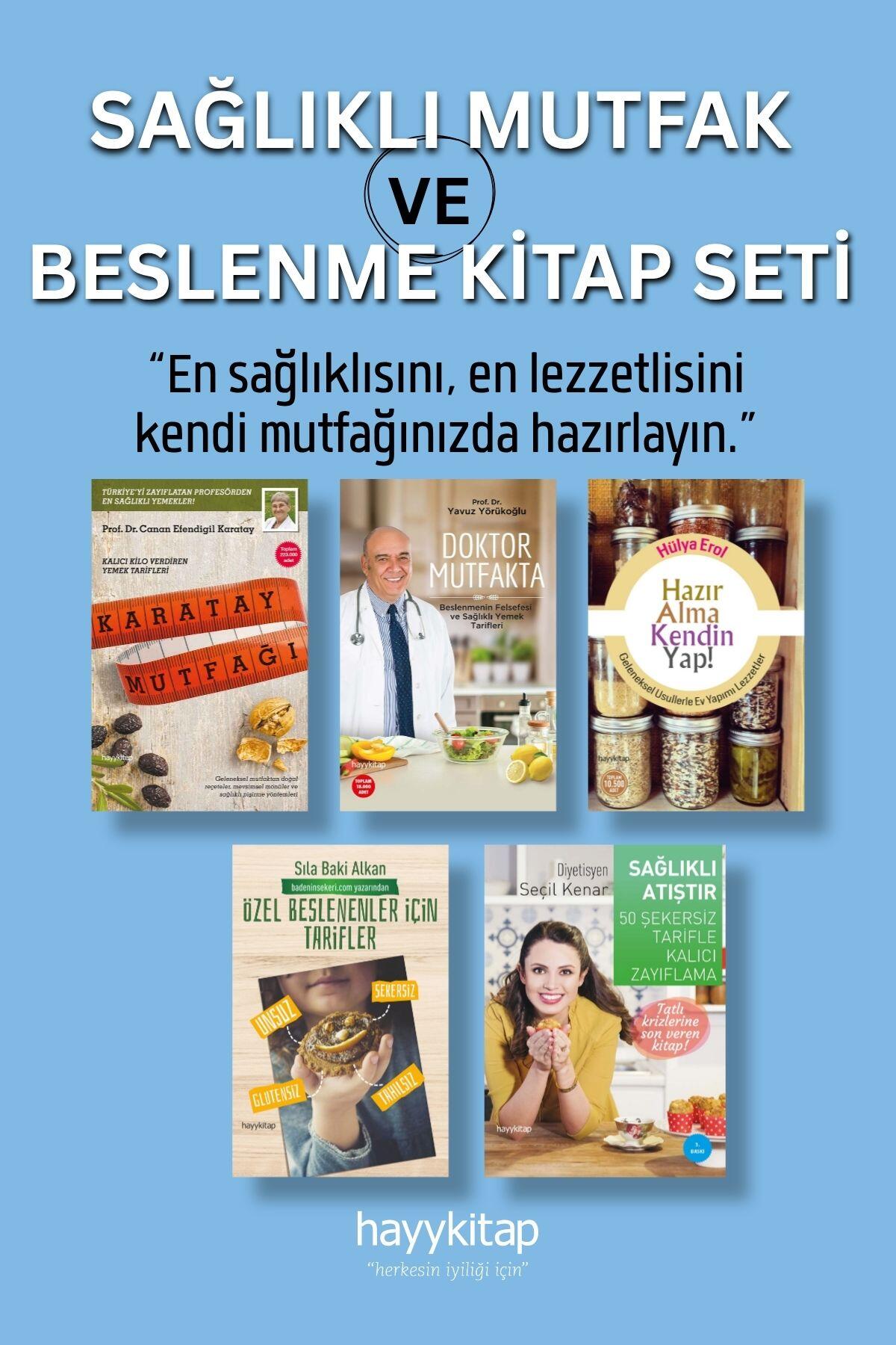 Sağlıklı Mutfak ve Beslenme Kitap Seti (5 Kitap)