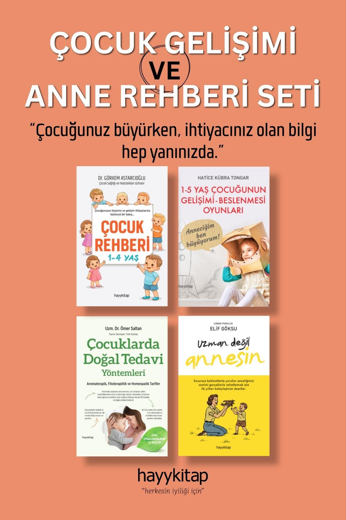 Çocuk Gelişimi ve Anne Rehberi Seti (4 Kitap)