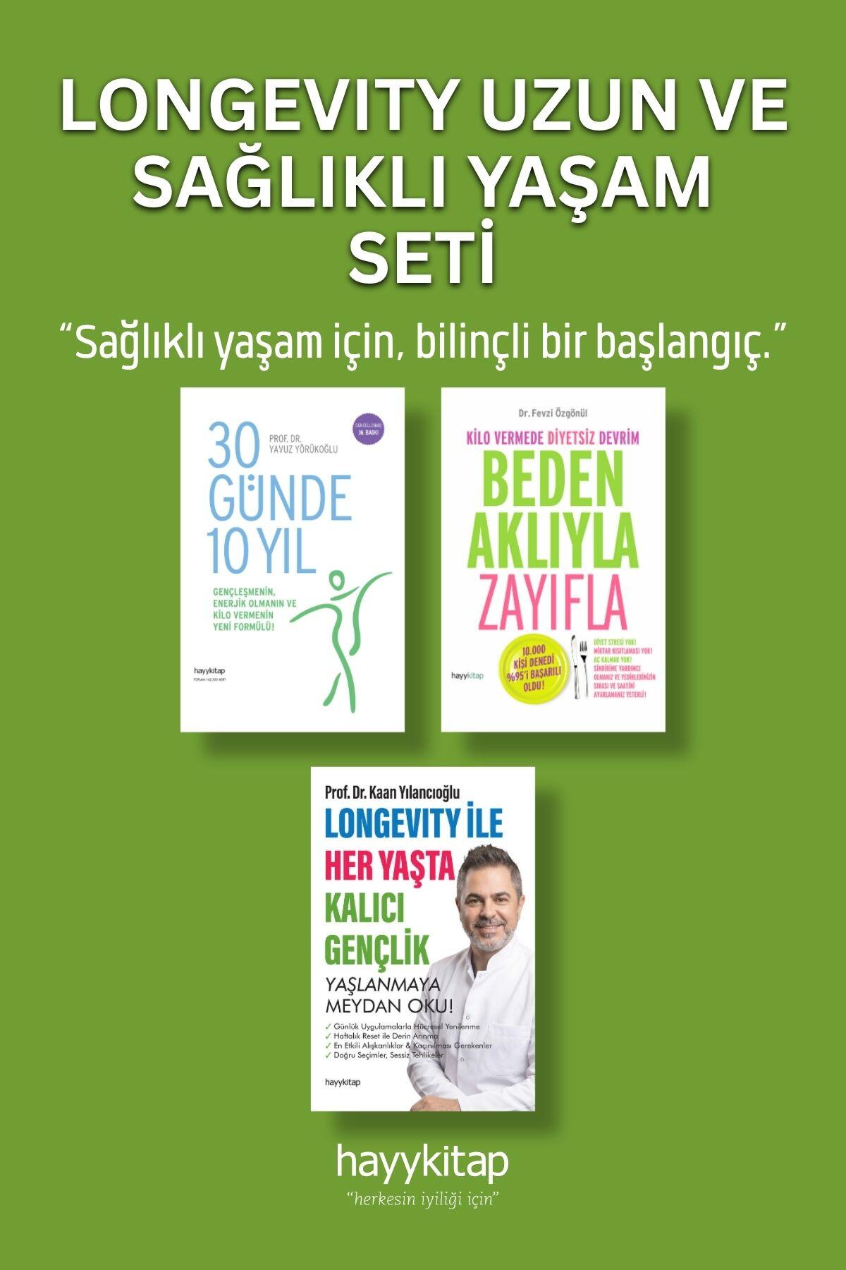 Longevity Uzun ve Sağlıklı Yaşam Seti (3 Kitap)