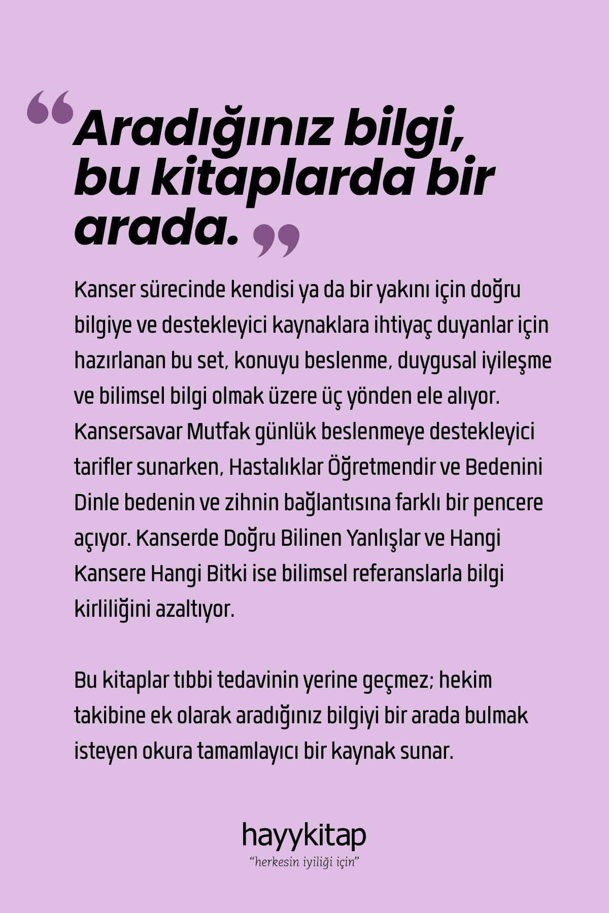 Kanserle Mücadelede Beslenme ve Destek Seti (5 Kitap)-2