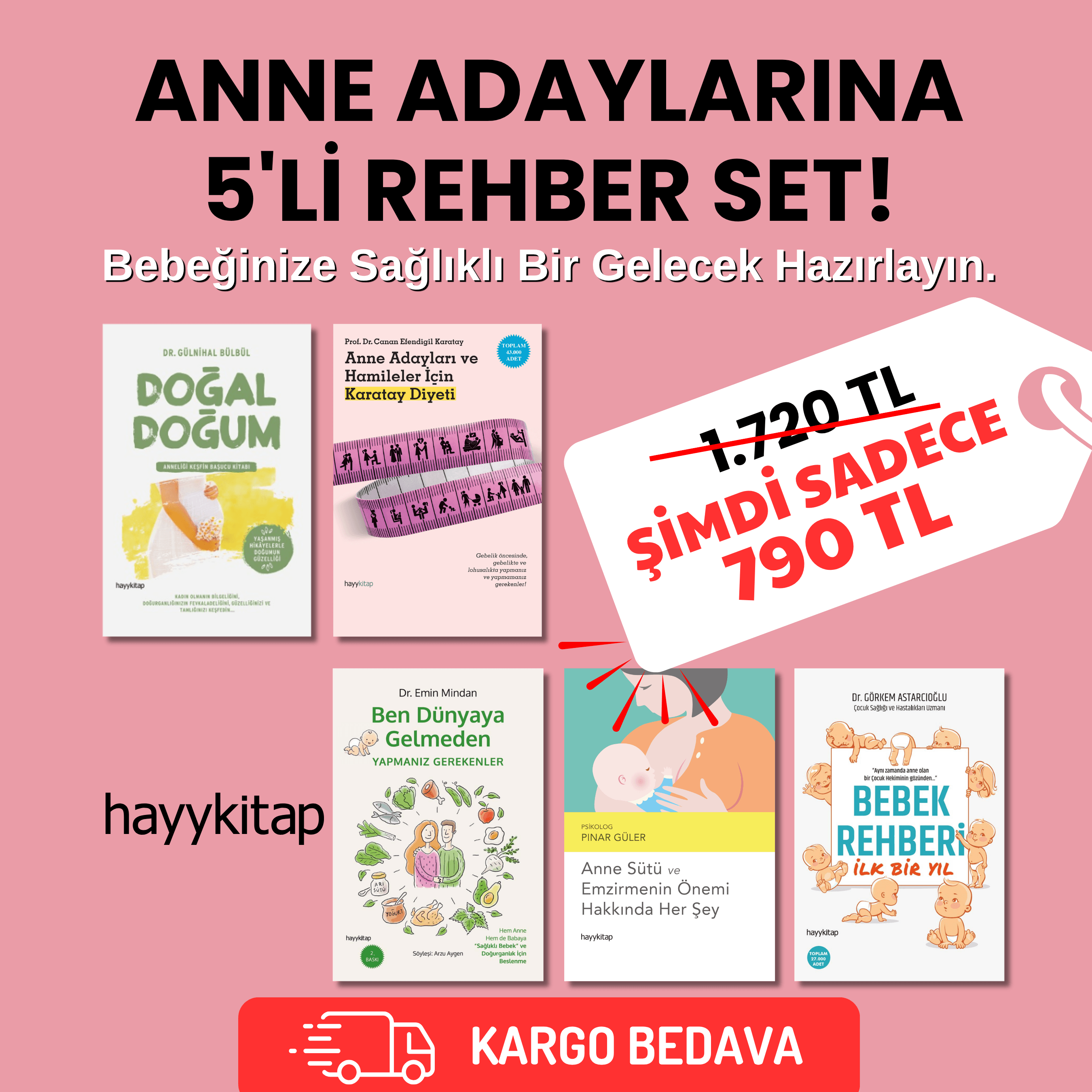 Anne Adaylarına 5’li Rehber Set