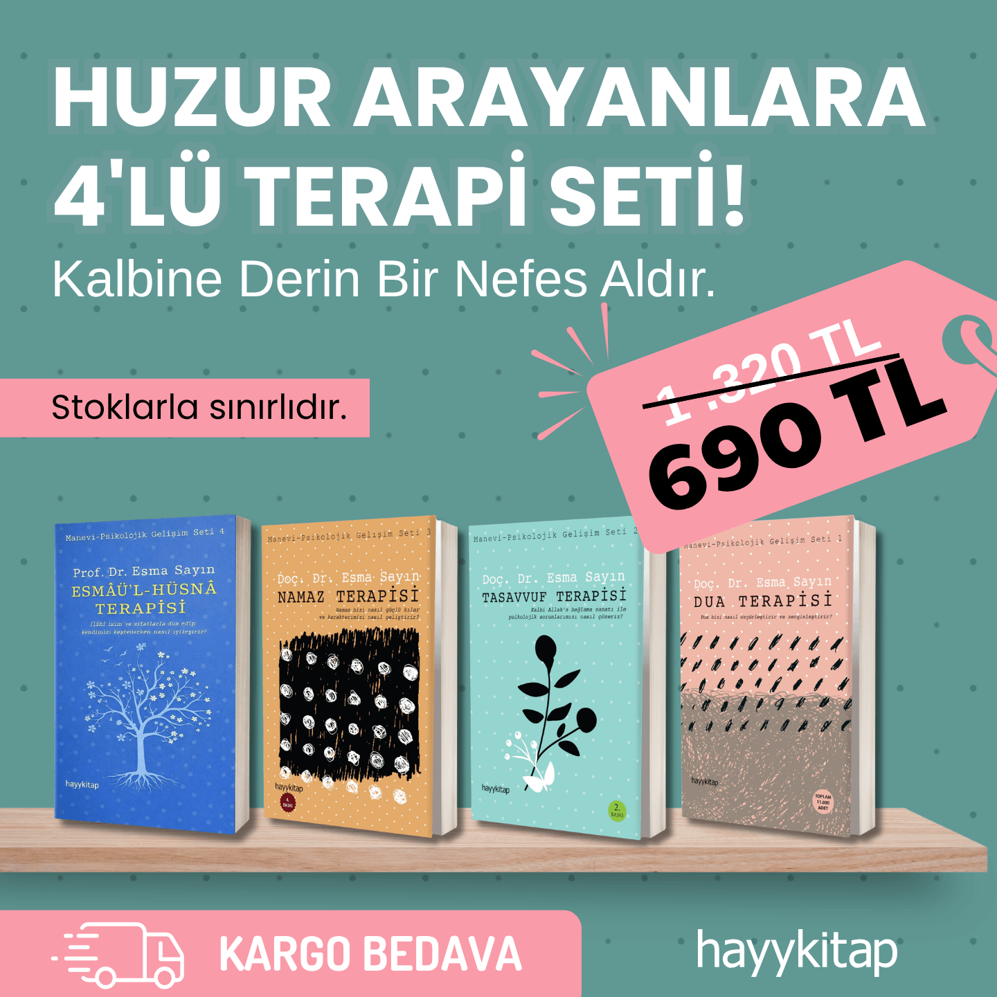 Huzur Arayanlara 4’lü Terapi Seti