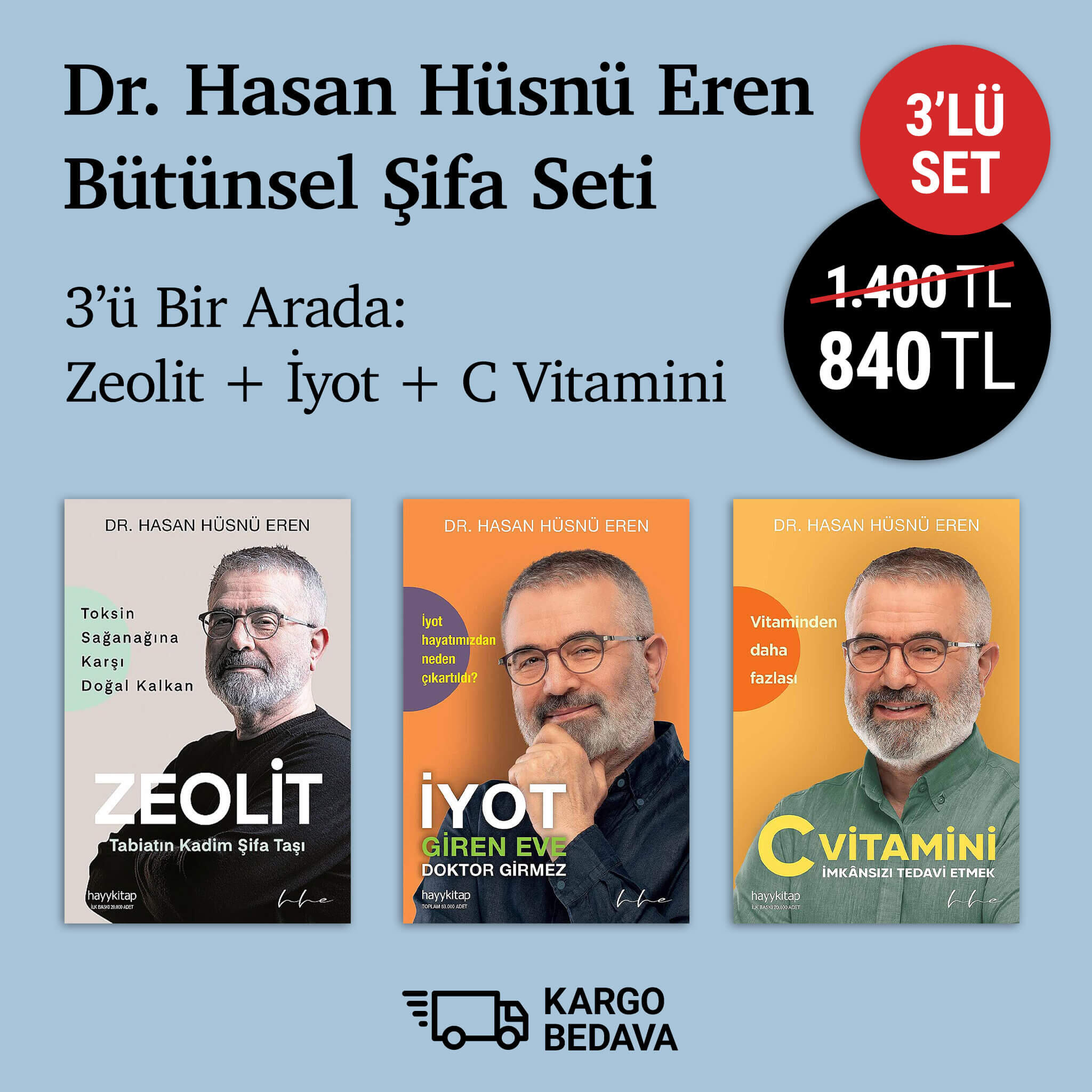 Dr. Hasan Hüsnü Eren Bütünsel Şifa Seti