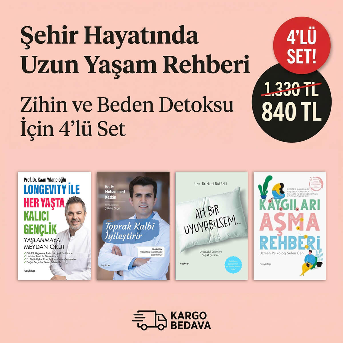 Zihin ve Beden Detoksu İçin 4’lü Set
