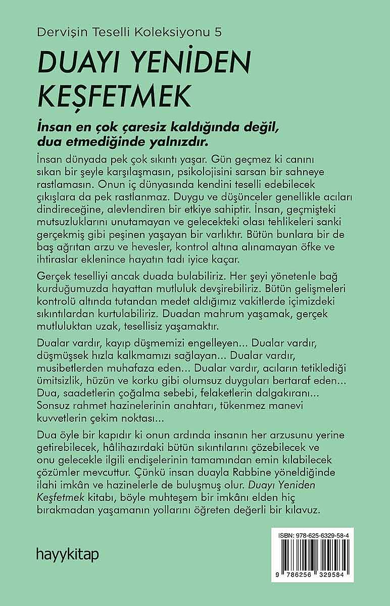 Duayı Yeniden Keşfetmek - Dervişin Teselli Koleksiyonu 5 - 2
