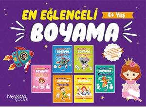 En Eğlenceli Boyama (6’lı Set) - Canan Öztürk - Kitap Kapak Görseli 1