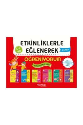 Etkinliklerle Eğlenerek Öğreniyorum [6’lı Set]