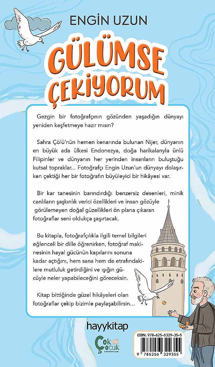Gülümse Çekiyorum - Engin Uzun - Kitap Kapak Görseli 2