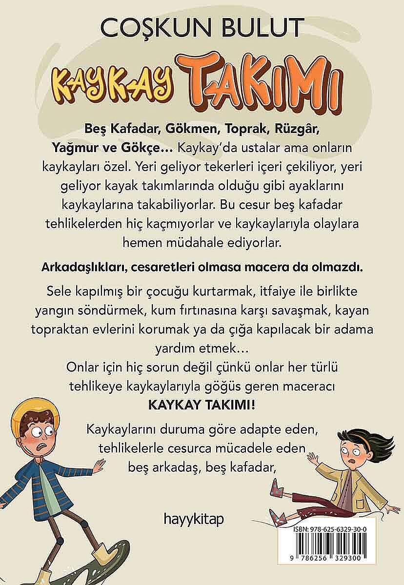 Kaykay Takımı - Coşkun Bulut - Kitap Kapak Görseli 2