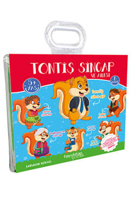Tontiş Sincap Ve Ailesi Öykü Seti-6 Kitap Takım